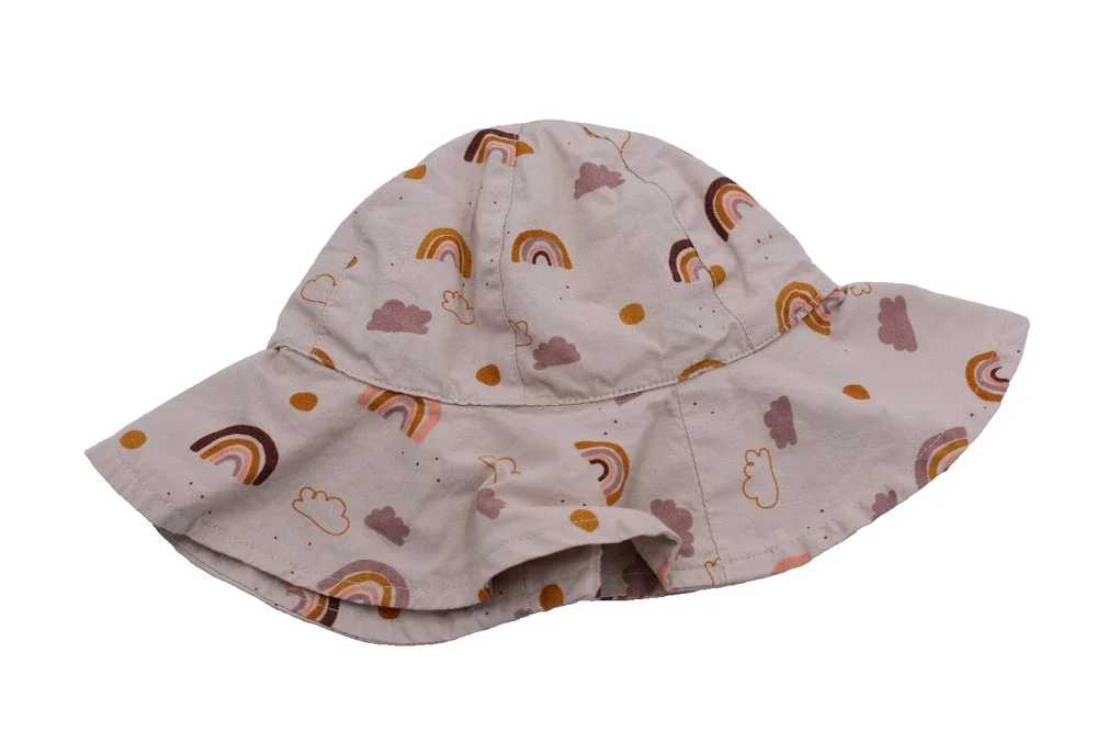 LIEWOOD Amelia Reversible Sun Hat for Toddlers -- Rainbow / Beige -- 3-4 Y